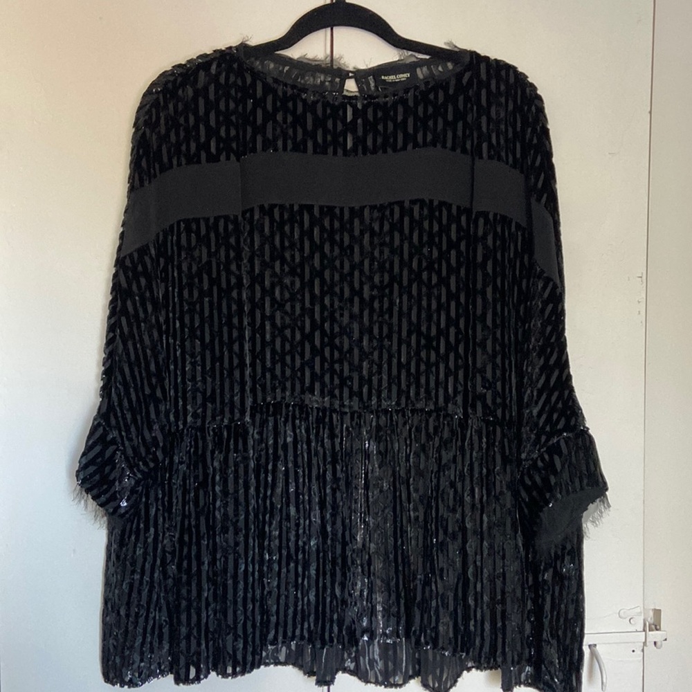 Rachel Comey Geometric Burnout Top